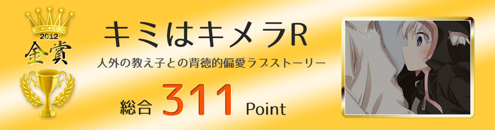 【金賞】キミはキメラR（人外の教え子との背徳的偏愛ラブストーリー）総合311Point