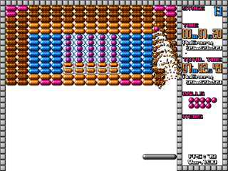 BLOCKのゲーム画面「様々なステージ」