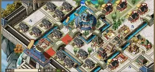 WEB三国志 危機一髪のゲーム画面「」