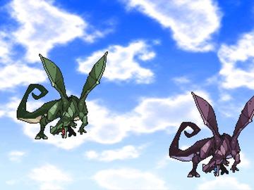 空をかけるドラゴン！　迫力のイベントシーン