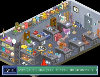 怪盗小丸のゲーム画面「プレイ画面」