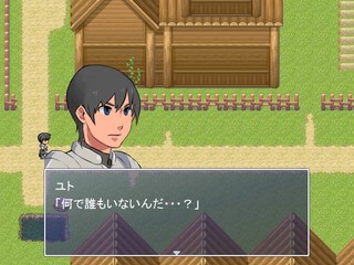 【名詞】Coexistence 共存のゲーム画面「会話ウィンドウとグラフィック」