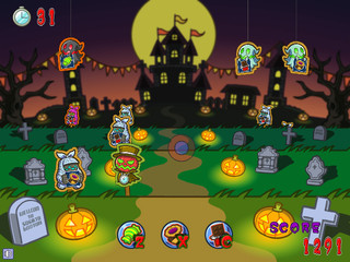 HALLOWEEN TARGETのゲーム画面「ゲーム画面」