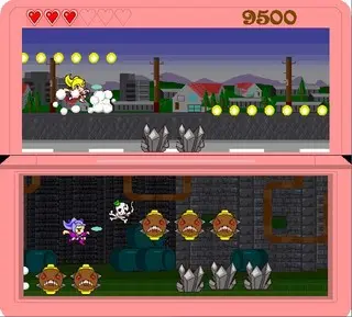 ふたりじゃムリピュアのゲーム画面「いろんな妖精でレッツムリピュア」