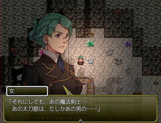 桜ノ戦記のゲーム画面「会話シーン２」