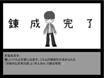 作った彼氏の解説が見られるおまけモードもあります