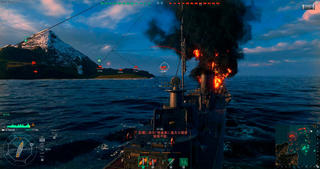 World of Warships(ワールドオブウォーシップス)のゲーム画面「World of Warships」