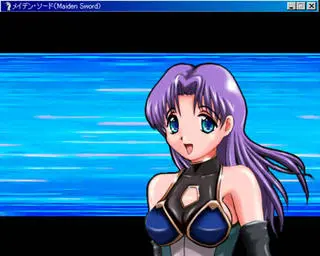 メイデン・ソード（Maiden Sword）のゲーム画面「オーバードライブ技はカットイン！」