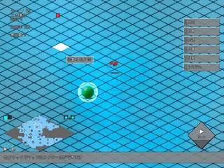 TheFourthWorld Refineのゲーム画面「宇宙モノ戦略シミュレーションゲームです」