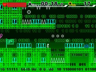 RE:ステージ１ コンプレックスのゲーム画面「ギミックは実に様々」