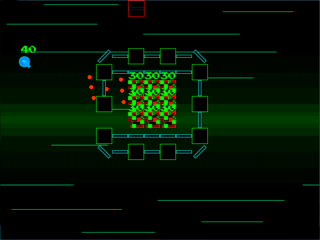 BOUND LAZERのゲーム画面「あとは・・・わかるな？」