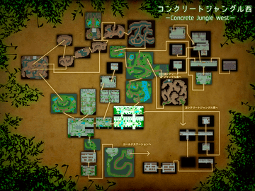 現在地はマップで確認できる