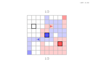 PAINTISSのゲーム画面「ゲーム画面。AIとも戦える。」