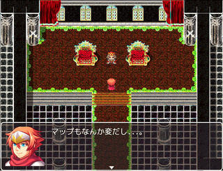 RPGゲーム（亜種）のゲーム画面「ゲーム画面2」