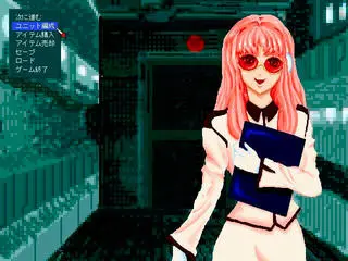 EXTRAPOWER ATTACK OF DARKFORCEのゲーム画面「メニュー画面」