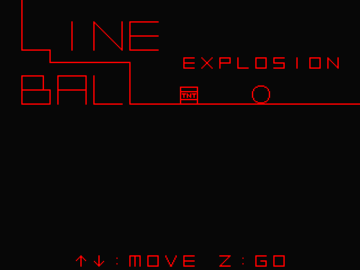 LINE BALL EXPLOSIONのイメージ