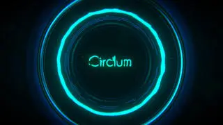 Circlumのゲーム画面「新感覚リズムゲーム。IOSYS、幽閉サテライト様の楽曲有！」