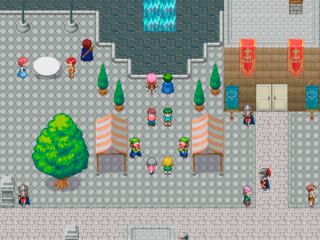 Emes Tag(Ver2.4d)のゲーム画面「街の様子」