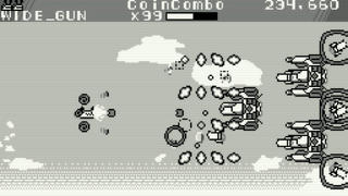 MaimaiSTG:pixel snail shooterのゲーム画面「1面」