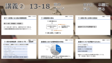 医学的知識を学べるシステムを搭載しています。