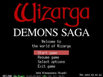 Wizarga -DEMONS SAGA-のイメージ