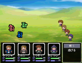 3x3SAGA【3x3マスRPG】ver1.1.3のゲーム画面「戦闘画面」