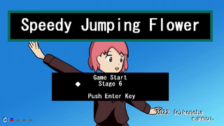 Speedy Jumping Flowerのゲーム画面「」