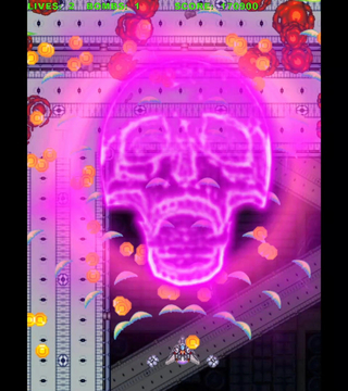 SILENT GEARのゲーム画面「みんな大好きドクロボム」