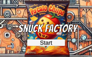 SnuckFactoryのゲーム画面「タイトル画面」