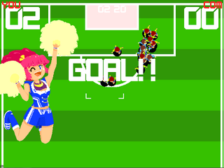 ゴッチャサッカーのゲーム画面「ゲーム画面1」