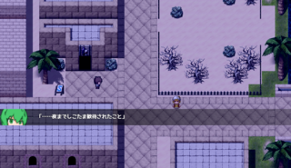 ぱんどらメモリーズのゲーム画面「歩いてても会話！！！！」