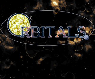 ORBITALS。のゲーム画面「タイトル画面」
