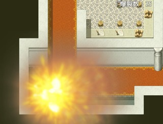 爆裂！！お嬢様のゲーム画面「爆裂！！」