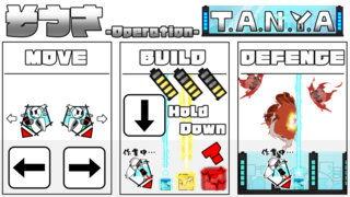 TANYAのゲーム画面「操作方法」