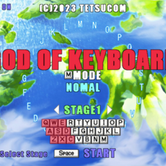 GOD OF KEYBOARD（ゴッドオブキーボード）のイメージ