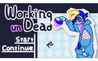 Working unDeadのゲーム画面「Let’ start!」