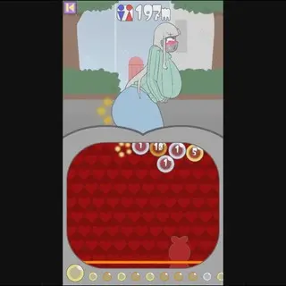 FART♥BUBBLEのゲーム画面「プレイ画面1」