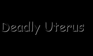 Deadly Uterusのゲーム画面「ゲームのタイトル画面」