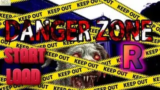 DANGERZONE Rのゲーム画面「タイトル画面」