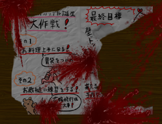 狂気学園　genocide and factのゲーム画面「謎の切れはし」