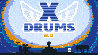 X-Drums 2.0のゲーム画面「スタート画面」