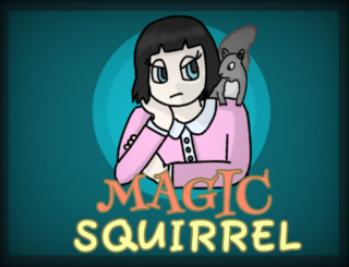 MAGIC SQUIRREL　（マジック・スクウォール）のゲーム画面「タイトル画面」