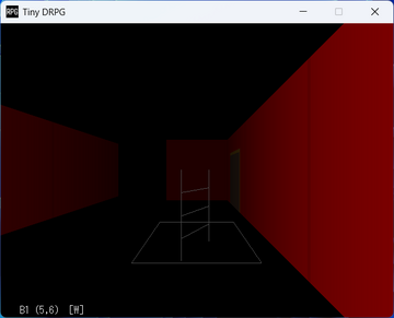 疑似３D迷路（極限までシンプルなグラフィック）