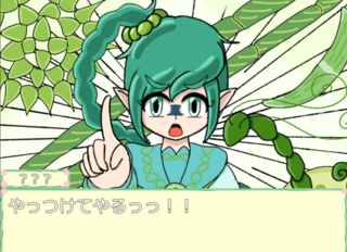 花咲きの世界のゲーム画面「ボスは公害を司る。でも何か様子がおかしい…?」