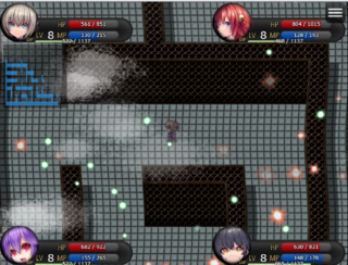 【災】に至るのゲーム画面「移動画面」