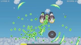 SPIN DRIVE -The Flying Battle Saw-のゲーム画面「」