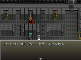 AGESAGEのゲーム画面「一部マップでは攻略のヒントがもらえます。」