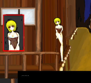 アンハッピーハロウィンのゲーム画面「イベントシーン」