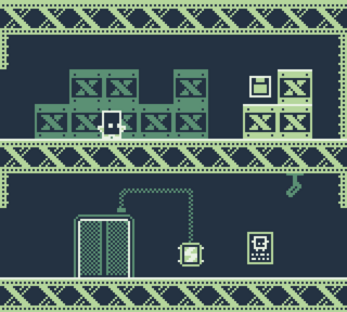 かぞくロボットのゲーム画面「」