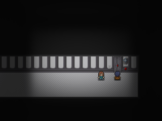 傀儡師の棲む館 Chapter 4 ~深層~のゲーム画面「研究所直通のエレベーター」